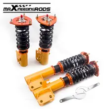 For Subaru Impreza WRX STI GC8 93-01 EJ20 EJ25 Coilovers Coilover Shock Absorber Strut Damper Force Spring Shocks Suspension