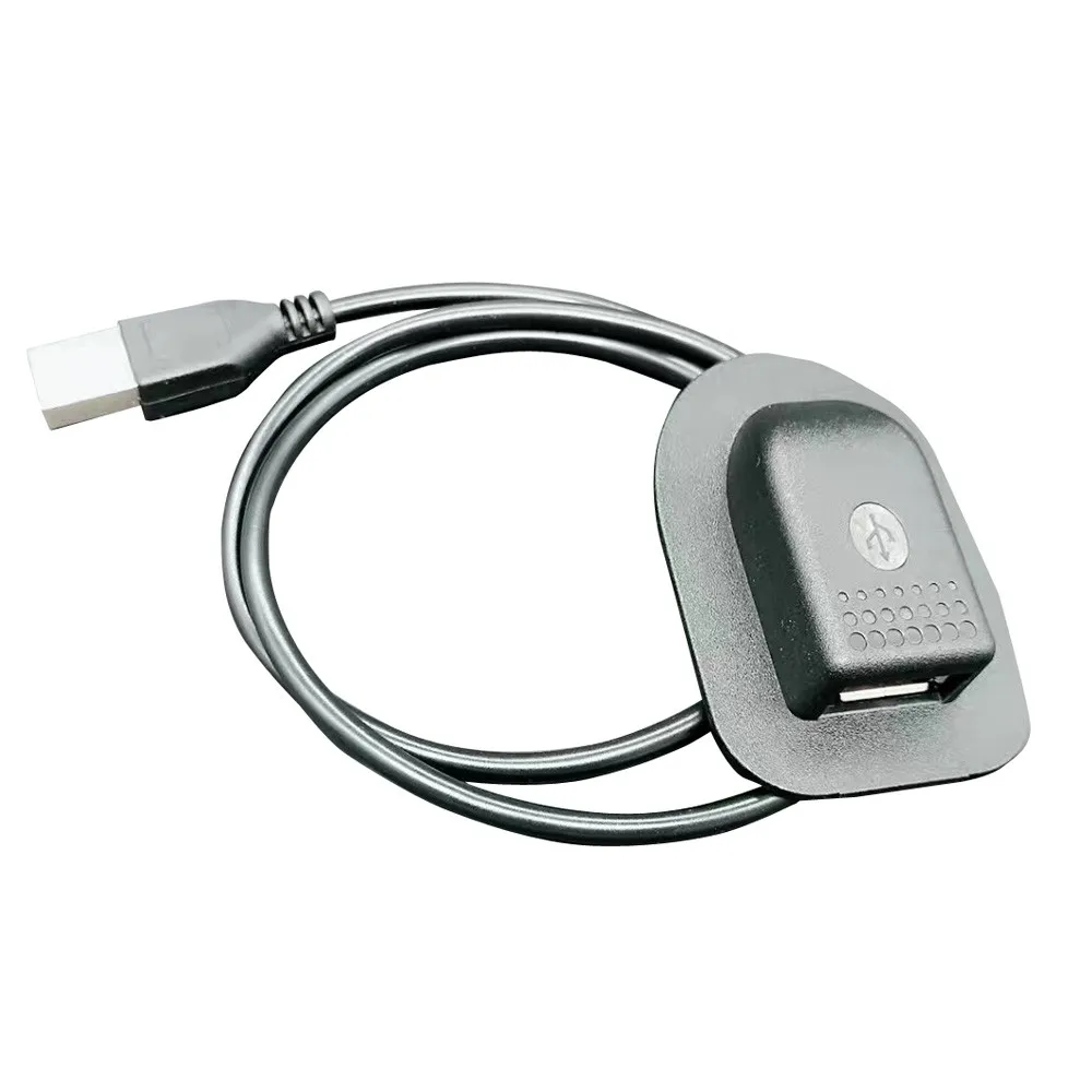 

Black Backpack External USB Charging Interface Adapter Charging Cable