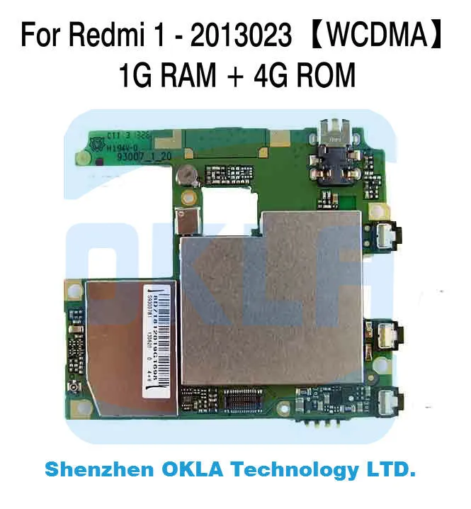 Xiaomi hongmi 1 Redmi1 2013023 1G RAM 4G ROM WCDMA-back 
