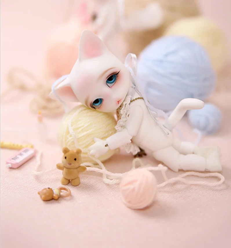 

1/8 Ringo BJD Doll BJD/SD Fashion LOVELY model Resin Joint Doll For Baby Girl Birthday Gift random eyes