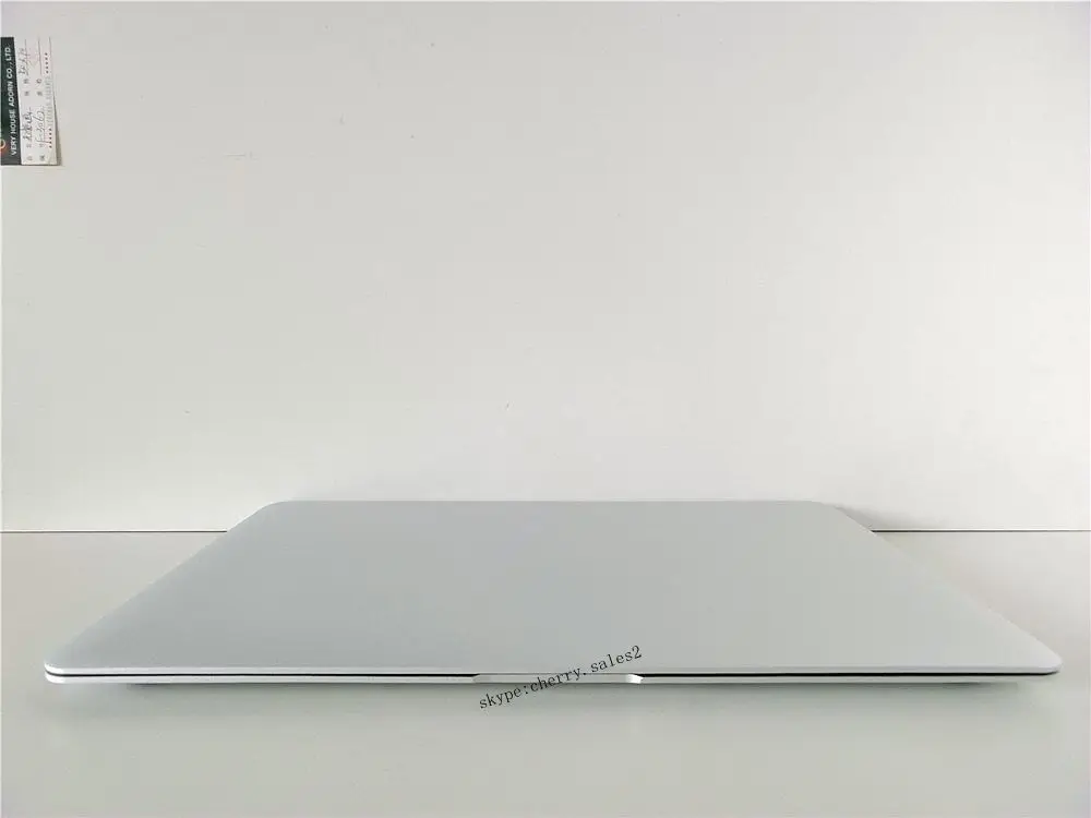 13,3 дюймовый ультрабук ноутбук с алюминиевым металлическим корпусом Celeron Dual core 1,4 Ghz 4G/8GB ram 7000mAh с клавиатурой фонарика