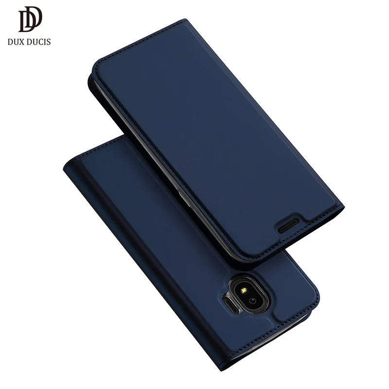 

DUX DUCIS Leather Case For Samsung Galaxy J8 J6 2018 Luxury Flip Wallet Cover for Samsung J8 J6 J4 (2018) EU Version Etui