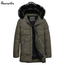 Новая мужская хлопковая куртка в европейском и американском стиле, мужская хлопковая пуховая куртка, зимняя верхняя одежда, теплая одежда D120