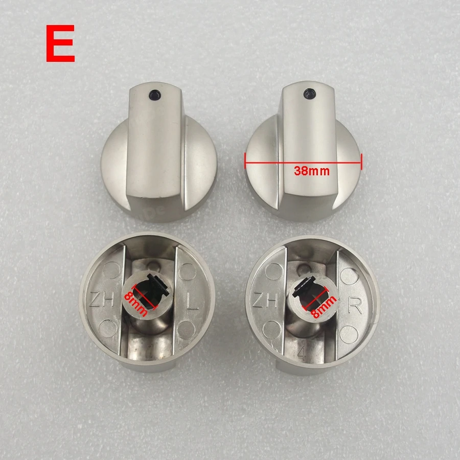 Accesorios fogón metálico gas estufa gas perilla zinc aleación botón