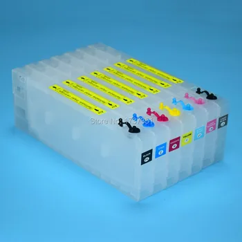 

T5441-T5447 For Epson Stylus Pro 7600 printer ink cartridge with resettable chip 7 color 300ml T5441
