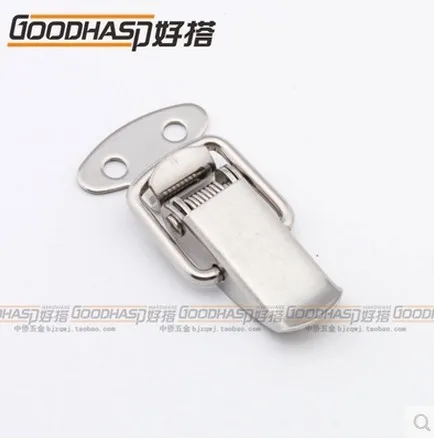 

10Pcs High Quality DK1201-SS Stainless Steel Spring Toggle Latch Catch For Cases Boxes Chests Lock