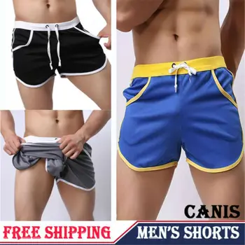 

Men Summer Swim Shorts Swimwear Swimming Trunks Underwear Boxer Briefs Pants