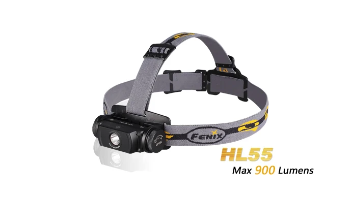 

New Fenix HL55 Headlamp Lantern Cree XM -L2 U2 LED Light 900Lumens Outdoor Rescue Search lantern