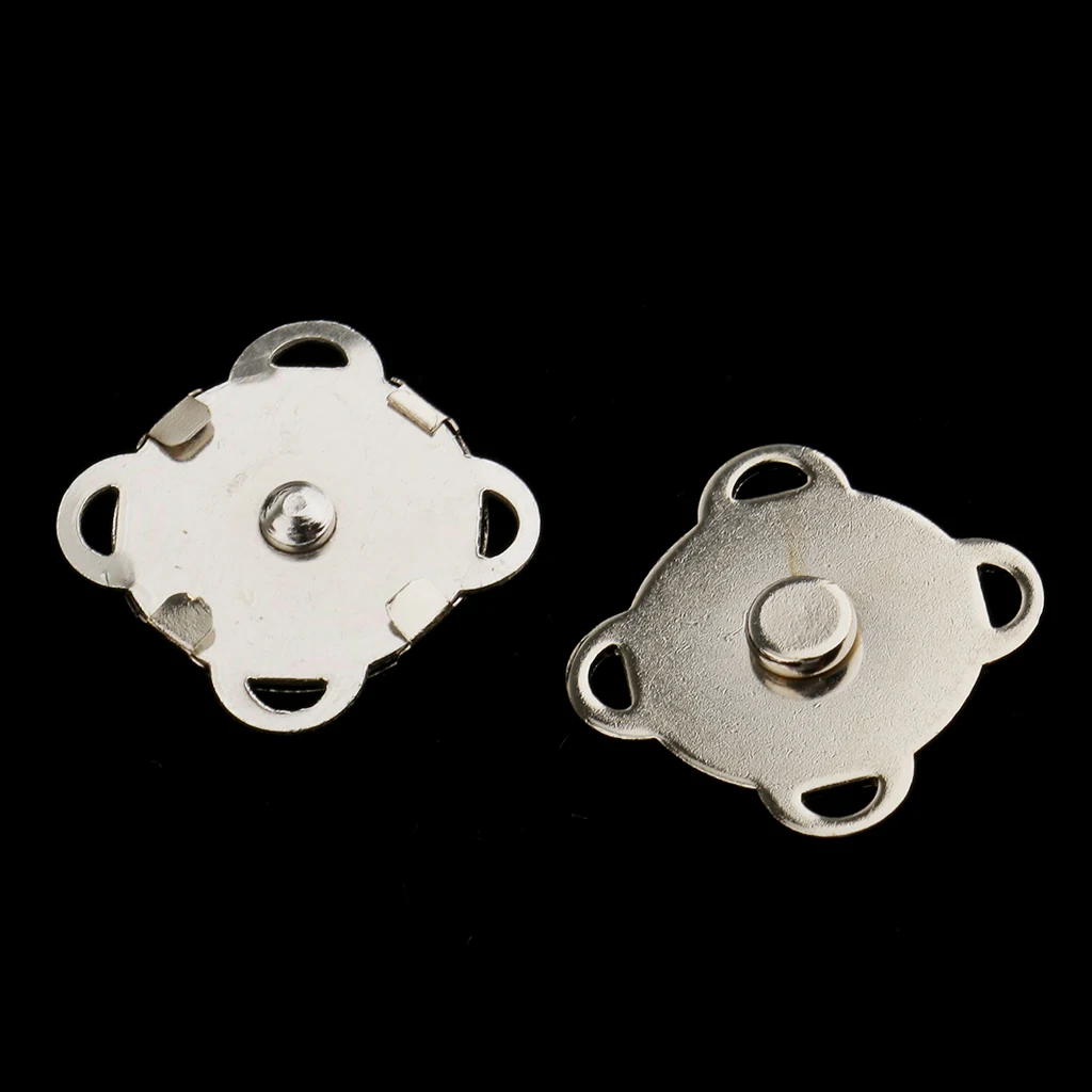10 Sets Magnetic Sewing Button Clasp Snaps For Purses, Bags, Clothes