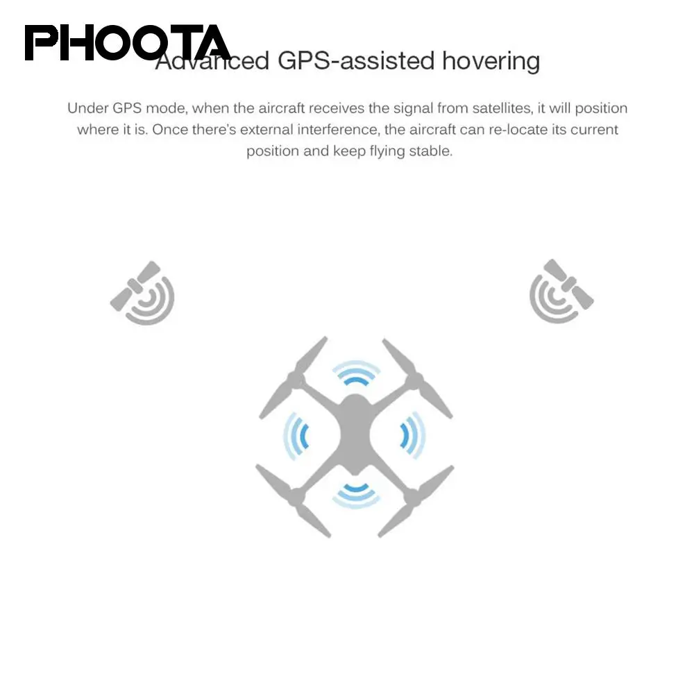 

Selfie Drone Brushless Motor Professional 1080P HD Camera Aircraft GPS System Hover Stable Gimbal Quadcopter Premium Racing