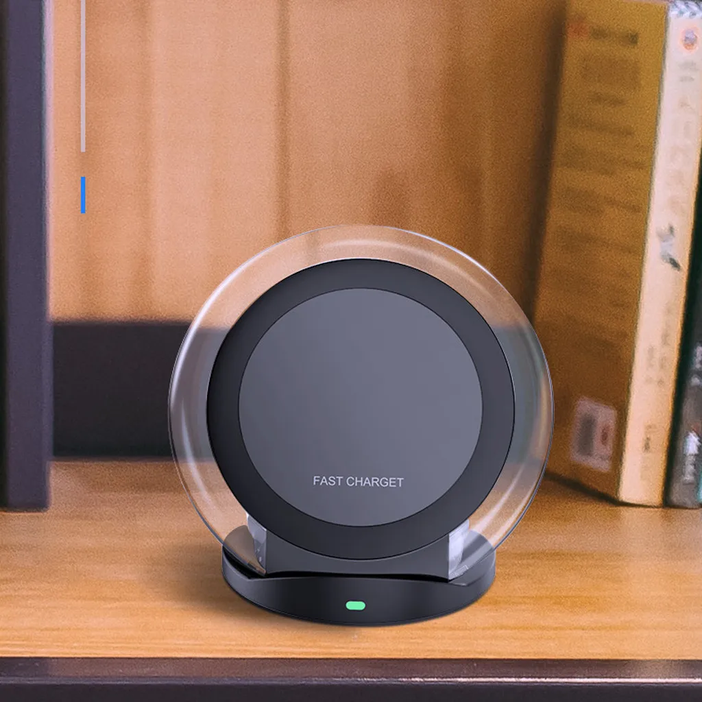 

Techhole Store Fast Charging Pad Wireless Charger Stand Dock for Samsung Galaxy for iPhone Samsung