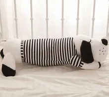 cute cartoon sleeping dog doll large 120 cm prone dog plush toy soft throw pillow , birthday gift x109