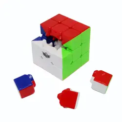 Магический куб Циклон Мальчики 3x3x3 кубики скоростная головоломка Cubo квадратный пазл без наклейки Rubike Cube Развивающие игрушки для детей