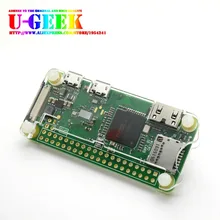 UGEEK Acrylic Case for Raspberry Pi Zero W/Camera version 1.3 |Clear/Shell/Protective Enclosure/Box|Support 40pin GPIO cable|