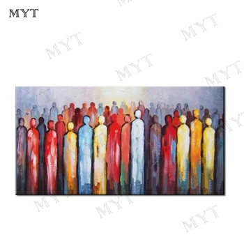 

MYT Free Shipping Many Little Carto Canvas Painting Modern Wall Art Canvas Artwork Modular Decorative Wall Pictures Kids Picture