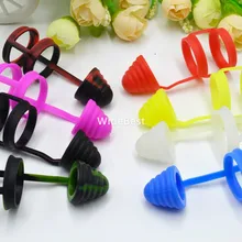 Универсальный силиконовый Наконечник поперечной устойчивости крышка пылезащитного чехла Vape Band для стеклянный шар 510 810 испаритель с емкостью для жидкости, испаритель без емкости для жидкости бак