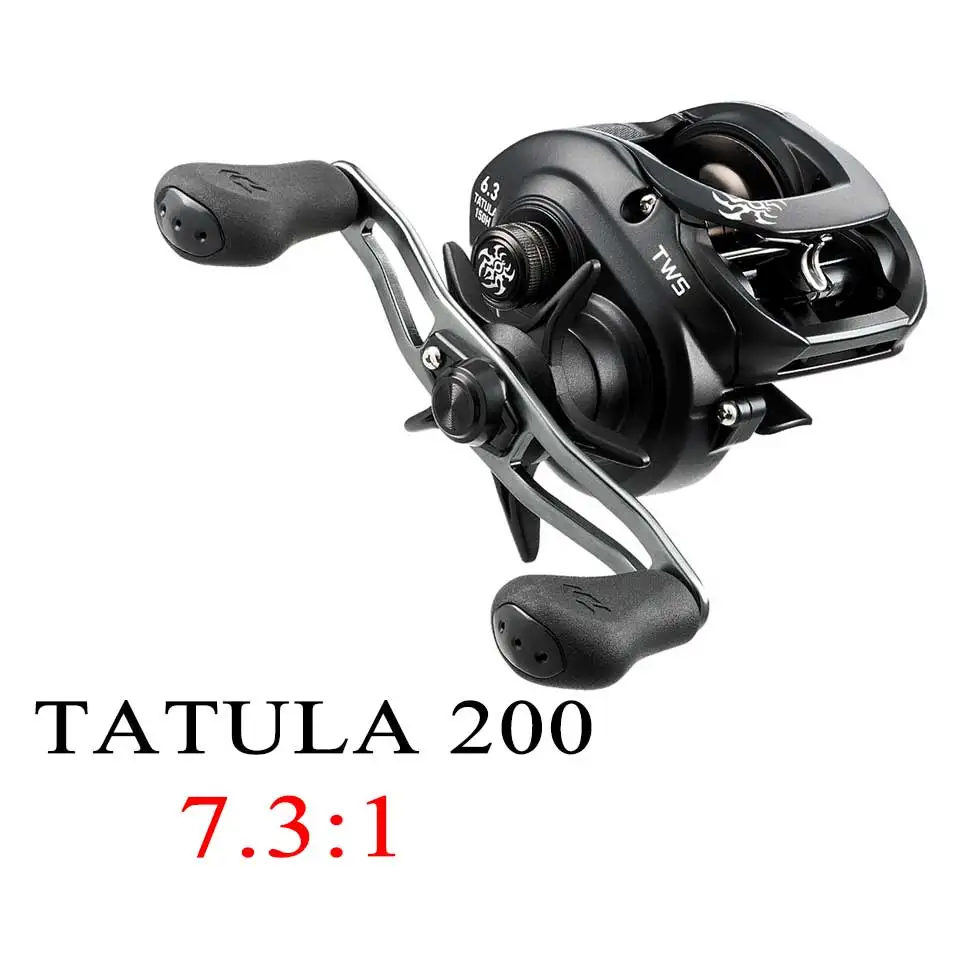 TATULA200 7.3 DAIWA TATULA 100/150/200 катушка для заброса приманки 6,3: 1/7. 1:1/8,1: 1 5-6 кг Мощность наушники-вкладыши TWS с системой 7BB+ 1RB коррозионно-стойкие шарикоподшипники - Цвет: TATULA200 7.3