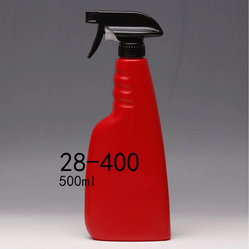 16oz 500ml Black Color Plastic Mist Sprayer Spray Bottle with Trigger Spray for Cleaning Detergent 10pcs 5