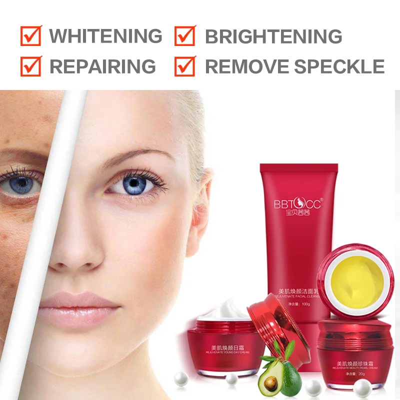 

BBTOCC Nationawide magic cream key-2 luxury crystal snow muscle through set whitening anti wrinkle cream