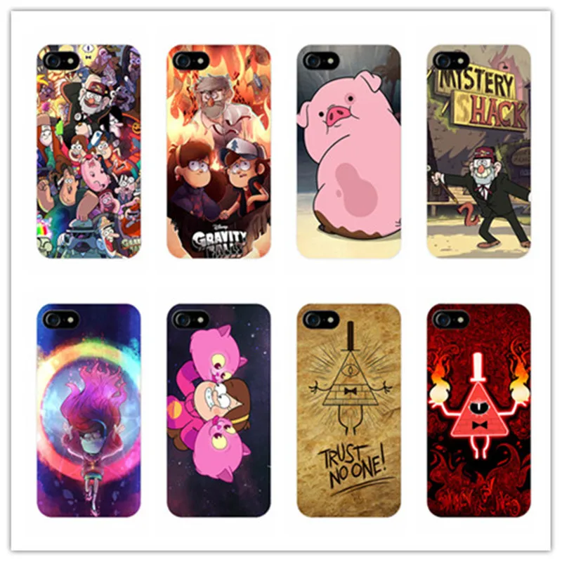 

Gravity Falls design plastic case For Samsung Galaxy s5 s6 edge s7 edge phone cover for iphone 5s 5 SE 6 6s plus 7 plus