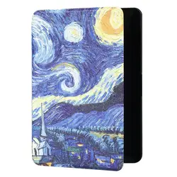 Умный чехол для Amazon kindle paperwhite 4 10th Ultra Slim Мода Элегантный чехол из искусственной кожи крышка высокое качество