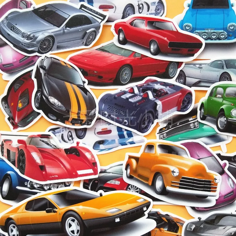 

30 pcs Hand book stickers DIY diary album stickers Homemade car stickers package