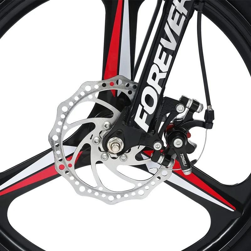 Double Disc Brake For 24 Speed 20 Inch Variable Speed High Carbon Steel Frame Of Mountain Bicycle For Children And Adolescents