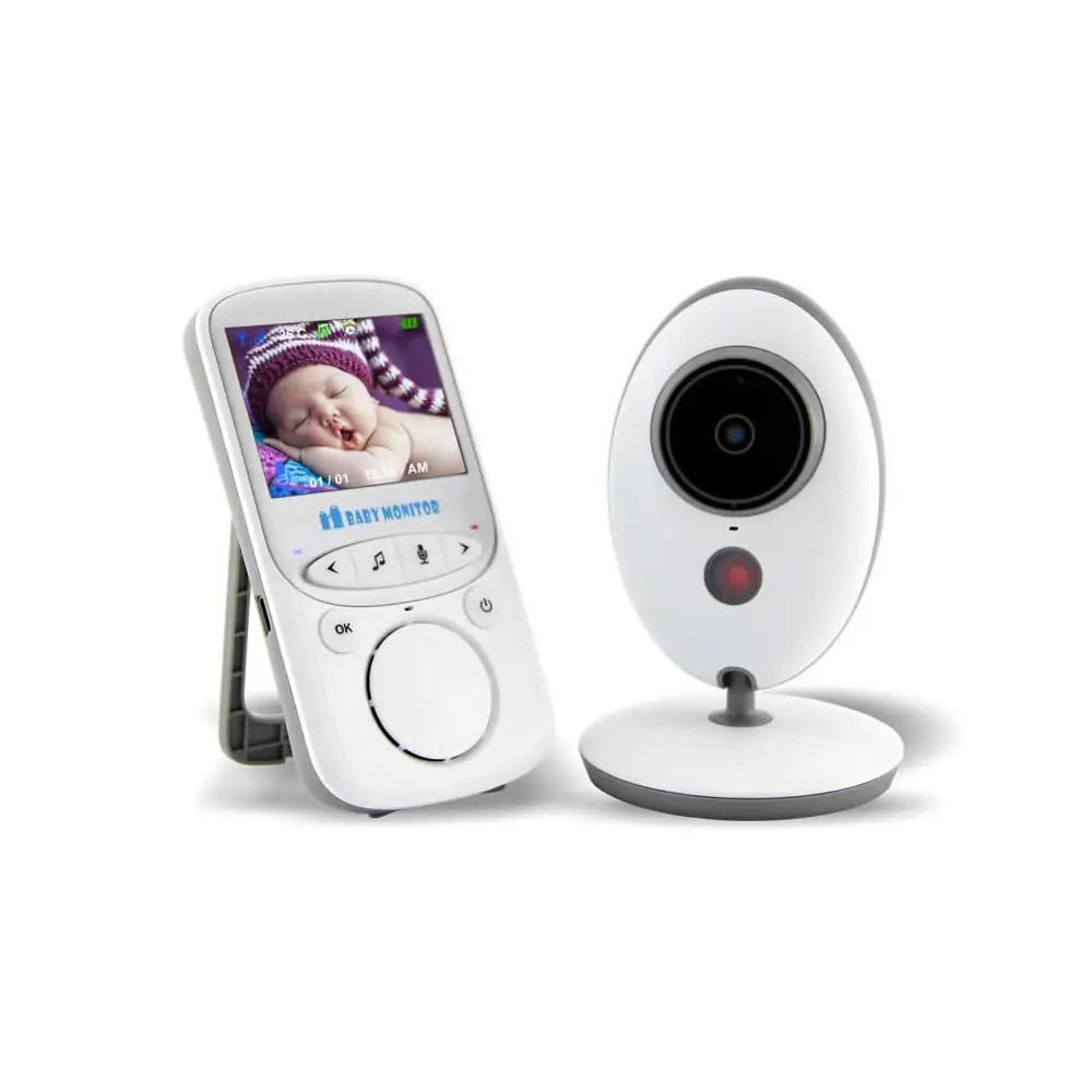 

Baby Monitor 2.4' Color LCD Baby Camera Audio Video Digital Security Two Way Talk Night Vision Temperature Monitoring