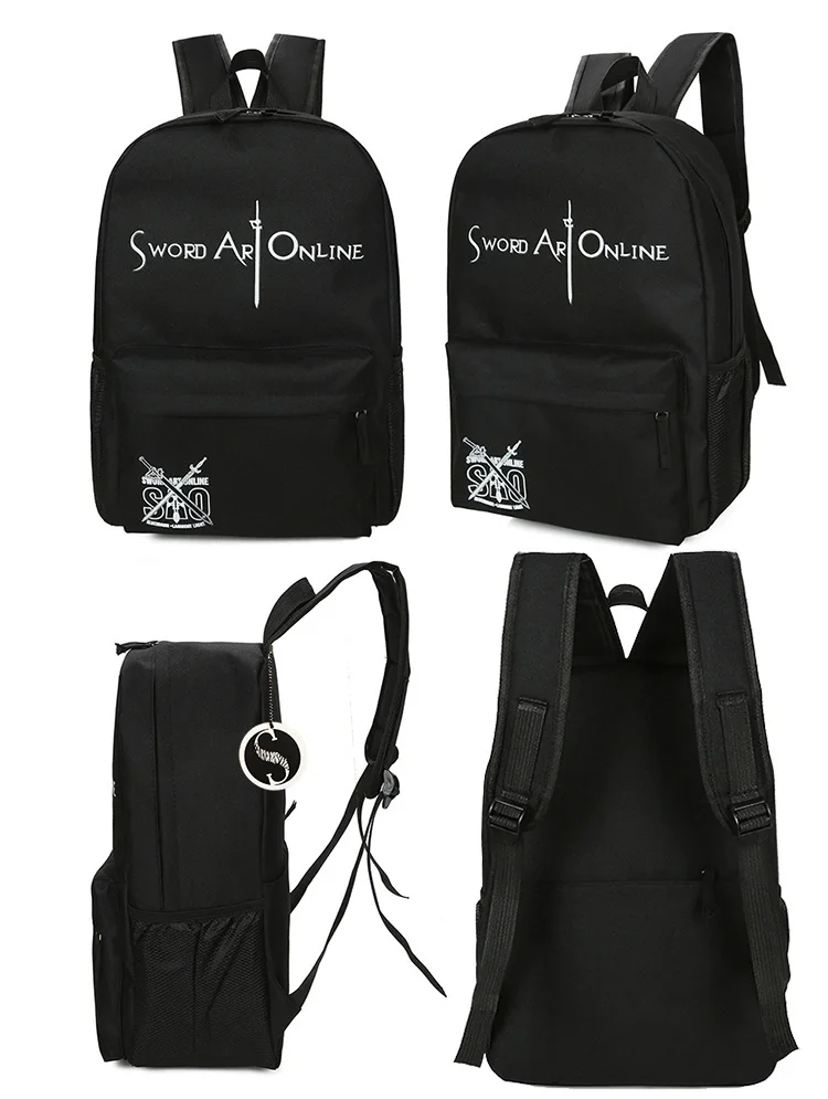SENKEY Style Для мужчин модный рюкзак для путешествия мягкий светящийся в темноте мужской школьный портфель с анимэ для девочки или мальчика-подростка, популярный портативный рюкзак для компьютера
