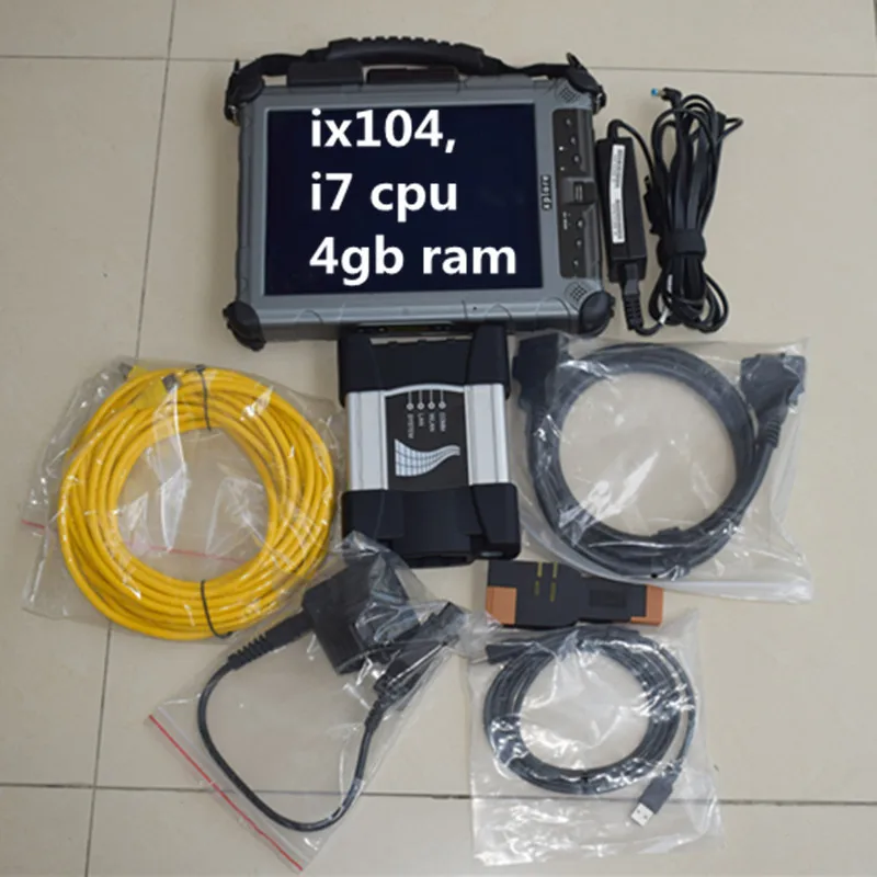 2019 für BMW ICOM Software 480GB SSD ISTA-D ISTA-P Experten modus ICOM nächste mit xplore ix104 tab
