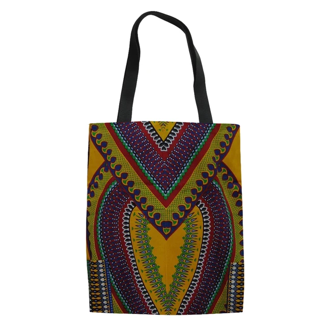 FORUDESIGNS African Traditional Pattern Women Shopping Bags Fashion ...