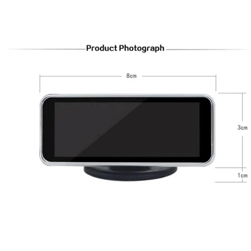 Датчик парковки QXNY 8 сенсор s автомобильный радар заднего ход, парковочный детектор автомобиля парковочный радар