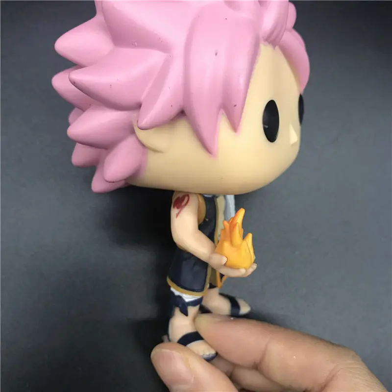 Pops аниме Сказочный хвост счастливый/NATSU модель игрушки Виниловая фигурка Коллекционная модель игрушки без коробки