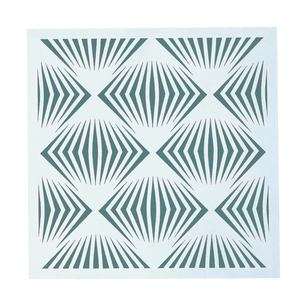

13 cm DIY Crafts Layering Background Stencil for Painting Scrapbooking Embossing Gift Paper Cards Template Tool
