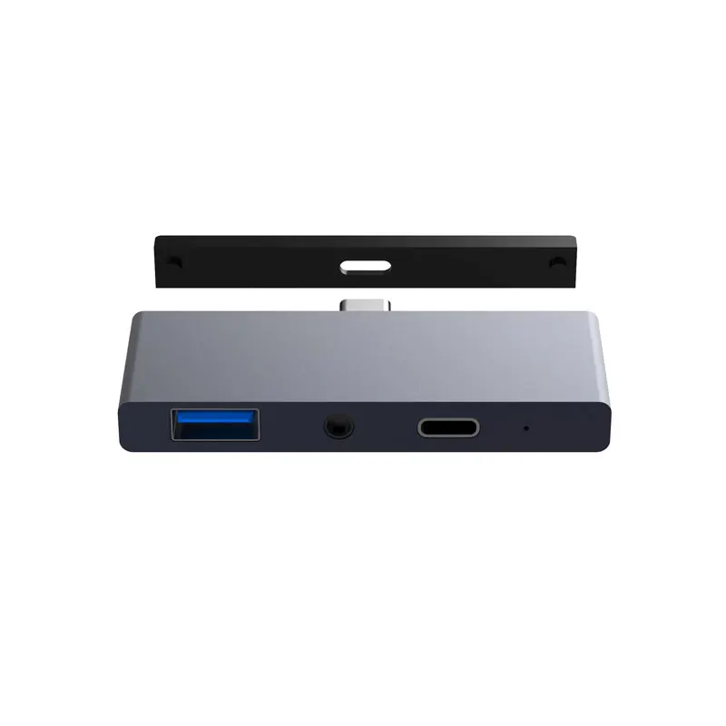  Thunderbolt 3 adaptador USB C a USB-C PD/datos HDMI 4K Hub 30 Jack de 35mm de auriculares para 2018