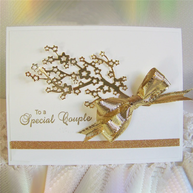 

GJCrafts Cherry Blossom Dies Metal Cutting Dies New 2019 for Scrapbooking Album Embossing Paper Crafts Diecut Stencil Gift
