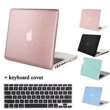 MOSISO Прозрачный матовый чехол для MacBook Pro 13 A1278 CD rom Pro 15 A1286 пластиковый защитный жесткий чехол для ноутбука+ чехол для клавиатуры