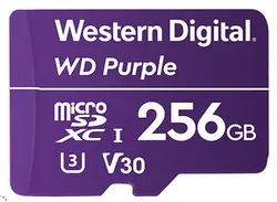 Western Digital WDD128G1P0A, 256 ГБ, MicroSDXC, 100 МБ/с./с, фиолетовый