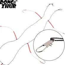 Dongzhur 4 шт. рыболовный крючок из нержавеющей стали, установка, вертлюжная рыбалка, сделка с искушением, Pesca, приманка с 5 крючками, комбинированный рыболовный крючок, Прямая поставка