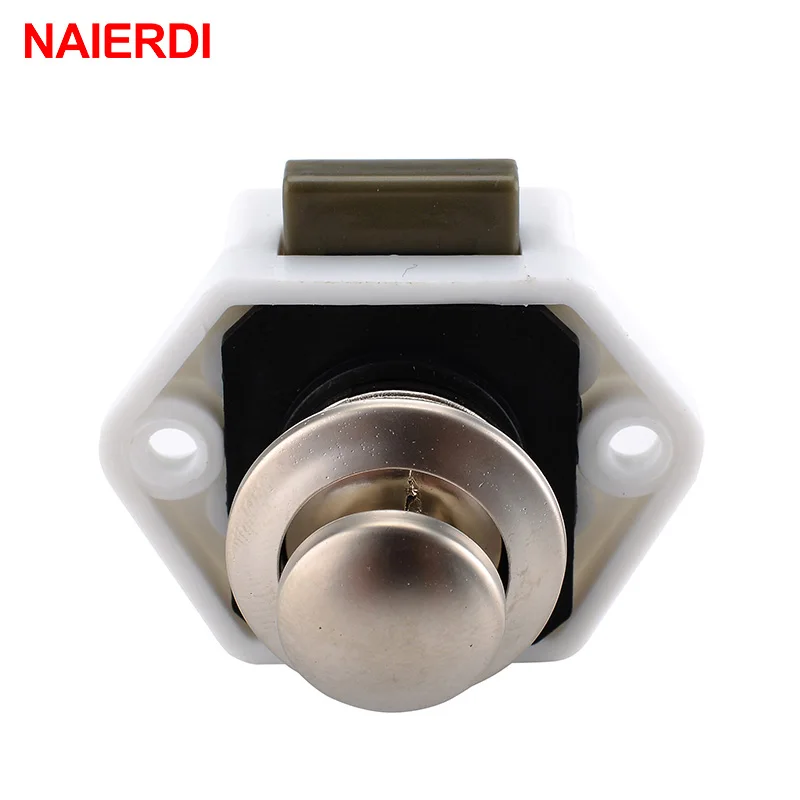 10 шт. Автомобильный Замок NAIERDI для дома 20 мм|locks for furniture|push lockcabinet latch lock |