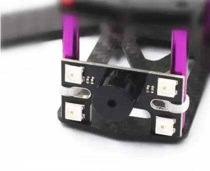 Бб звук сигнал потери сигнализации LED свет самолет Finder установить с 4 шт. WS2812B led
