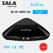 Broadlink RM PRO+RM33 Smart Remote Control Smart Home Automation Hub Controller WiFi+IR+RF Switch For IOS Android Phone broadlink rm pro smart home wireless remote controller support ios android wifi ir rf intelligent for remote control switch