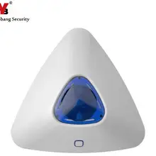 Yobang безопасности 433 МГц датчики и сигнализации Интеллектуальное управление беспроводной внутренней сирены Стробоскопическая сирена подходит для G90B панели сигнализации