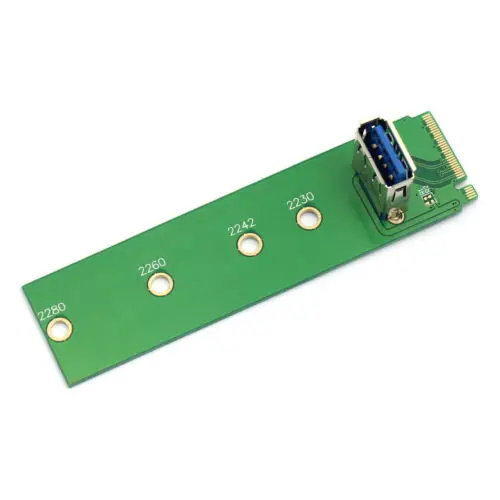 

XT-XINTE NGFF M.2 To USB3.0 Adapter Converter Expansion Riser Card Power SATA3.0 F23326