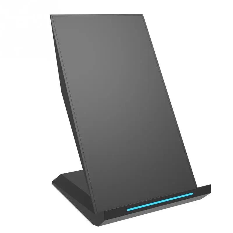 

Fast Wireless Charger NANAMI Qi Stand Certified Phone Holder Wireless Charger Stand Indicator Light Vertical Bracket Office Home