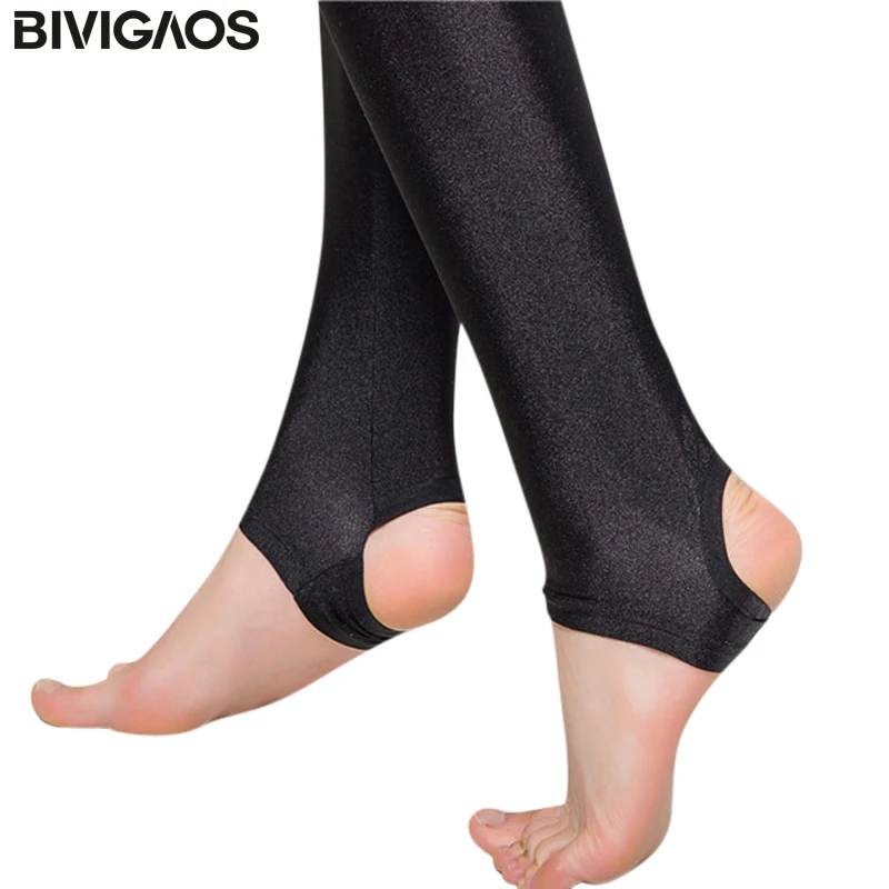 BIVIGAOS Estate Delle Donne Colourful Super Elastico Sottile Leggings  Chinlon Legging Lucido Lustro Del Piede Pantaloni Neri Scarni Delle Ghette  Delle Donne|skinny leggings women|shiny leggingsslimming leggings -  AliExpress