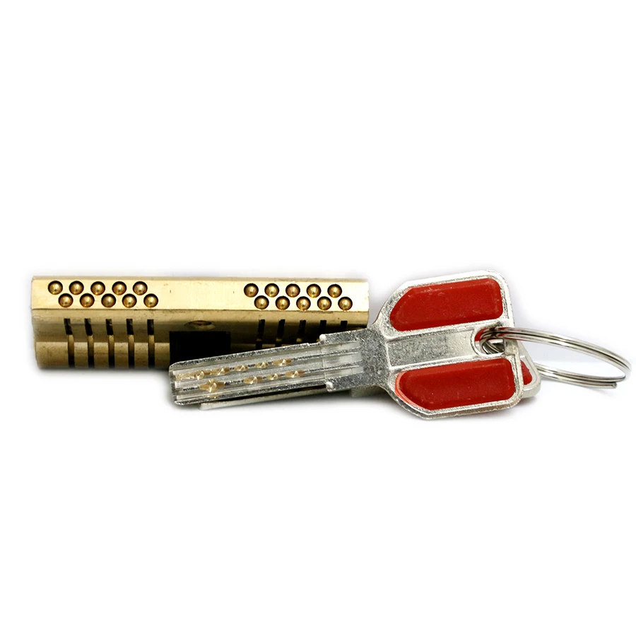 Free Shipping Locksmith Tools Double Row Crescent Kaba Key Cylinder
