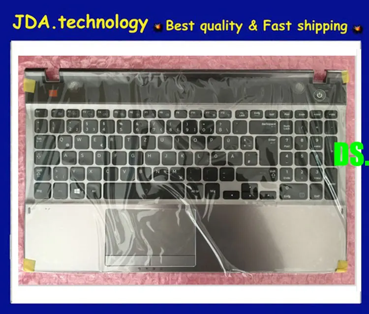 Wellendorff Новая/оригинальная Подставка для рук для SAMSUNG NP550P5C 550P5C немецкая клавиатура GER верхняя крышка тачпад Русская раскладка