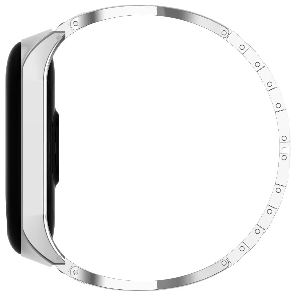 Алмазный браслет из нержавеющей стали, Смарт-часы, ремешок для Xiaomi Mi, ремешок 4, аксессуары для часов 709