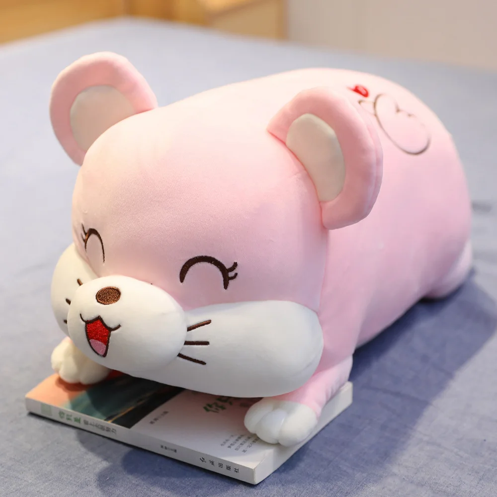 40-90 см милый хомяк, свинья, мышь, плюшевые игрушки, мягкая плюшевая подушка в виде животного Kawaii, милая кукла для детей, подарок для девочек, декор для дивана